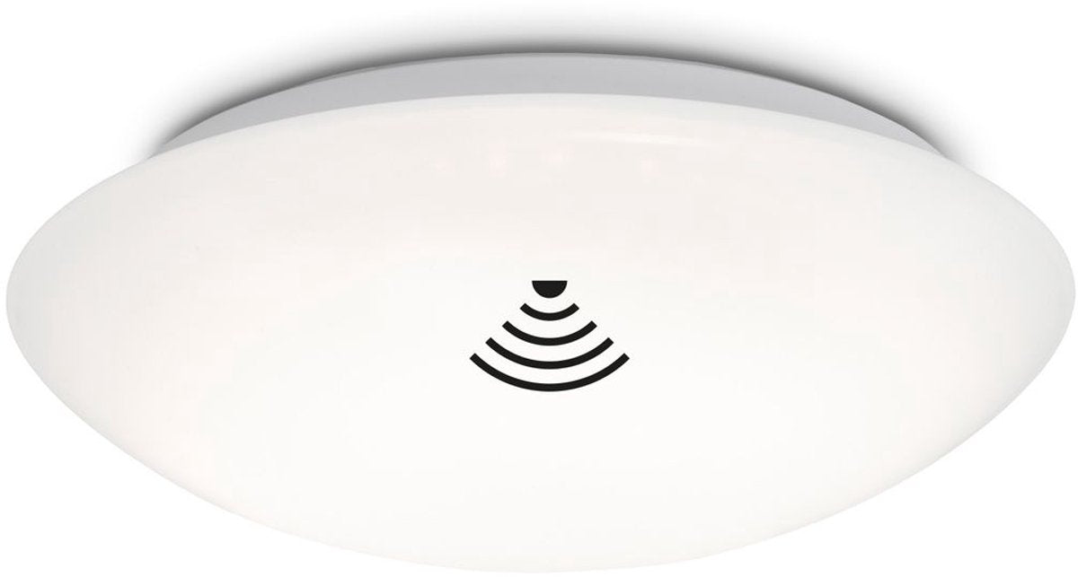 B.K.licht briloner elipso - LED-Deckenleuchte - mit Bewegungsmelder - Badezimmerbeleuchtung - Deckenleuchte mit Sensor - Dämmerungssensor - Timer - ø27,8 cm