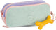 Stones and Bones Rowan 2.0 – Federmäppchen – Federmäppchen für Kinder – 3 Fächer – Cord – Lavendel-Aqua