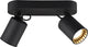 Trio pago - spot - schwarz matt - exkl. 2x gu10 4,9 w - Deckenmontage