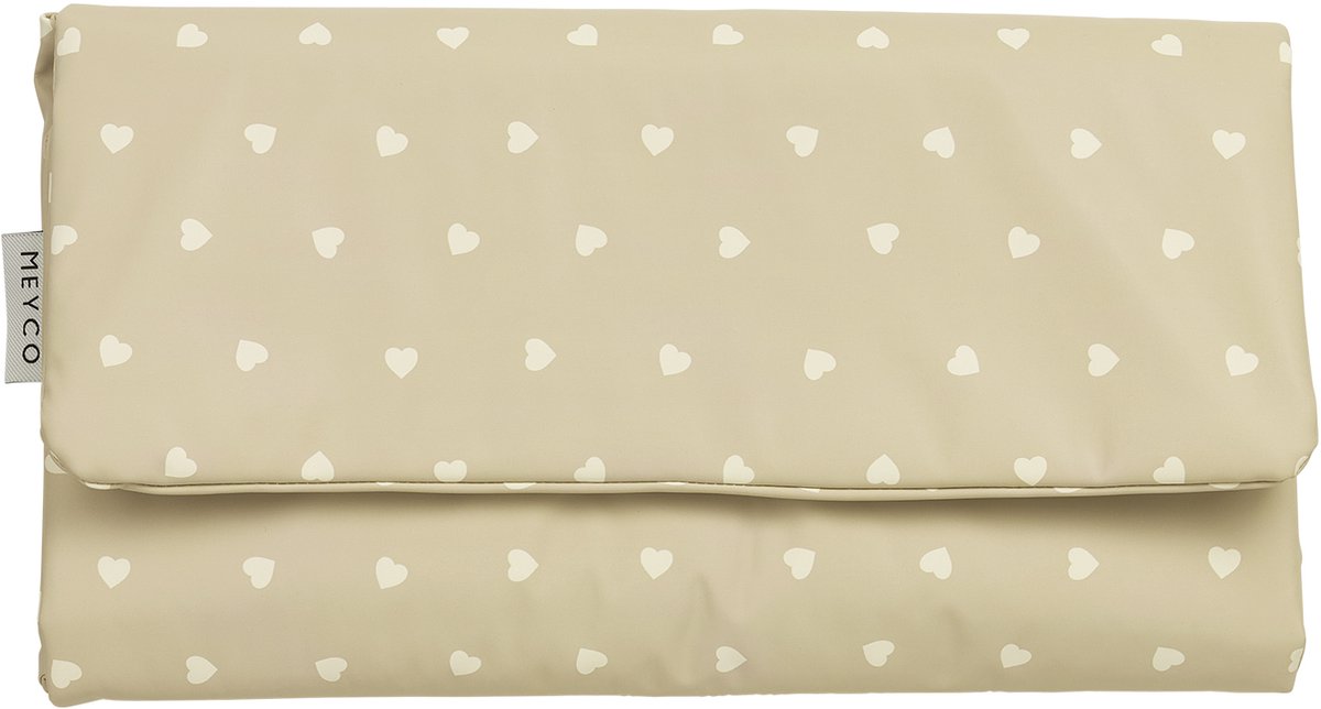 Meyco Baby Sweet Heart Wickelauflage – Sand weicher Sand