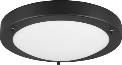 Trio condus - Deckenleuchte - Schwarz matt - exkl. Leuchtmittel 1x E27 60W - Badezimmerbeleuchtung - IP44