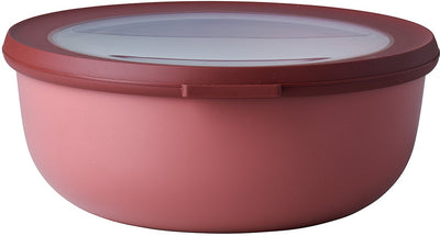 Mepal – Multi-Bowl-Cirqula-Lebensmittelbehälter – 1250 ml – rund – lebendiges Mauve