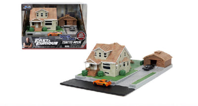 Jada Toys Jada Fast Furious Nano Doms Hausdiorama mit Fahrzeugen
