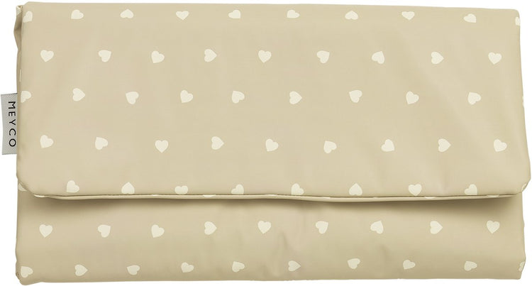 Meyco Baby Sweet Heart Wickelauflage – Sand weicher Sand
