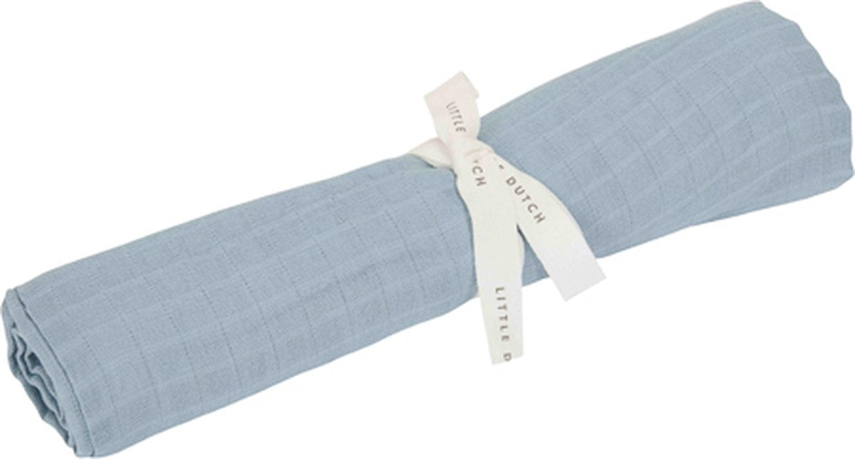 Little Dutch Pucktuch – Blau – Größe 120 cm – Essentials