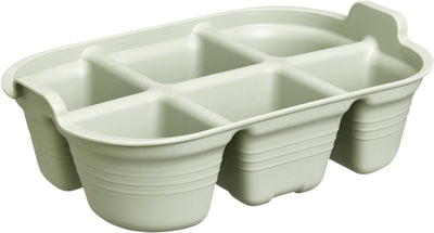 Elho Green Basics Saatschale 22 cm Zubehör – Steingrün