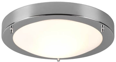 Trio condus - Deckenleuchte - Nickel matt - exkl. Leuchtmittel 1x E27 60W - Badezimmerbeleuchtung - IP44