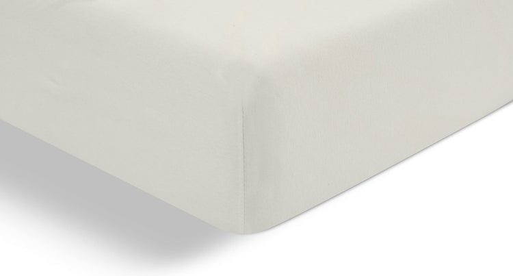 Cinderella-Spannbetttuch – geeignet für Boxspring – Jersey – 180 x 200 cm – bis 25 cm – Elfenbein