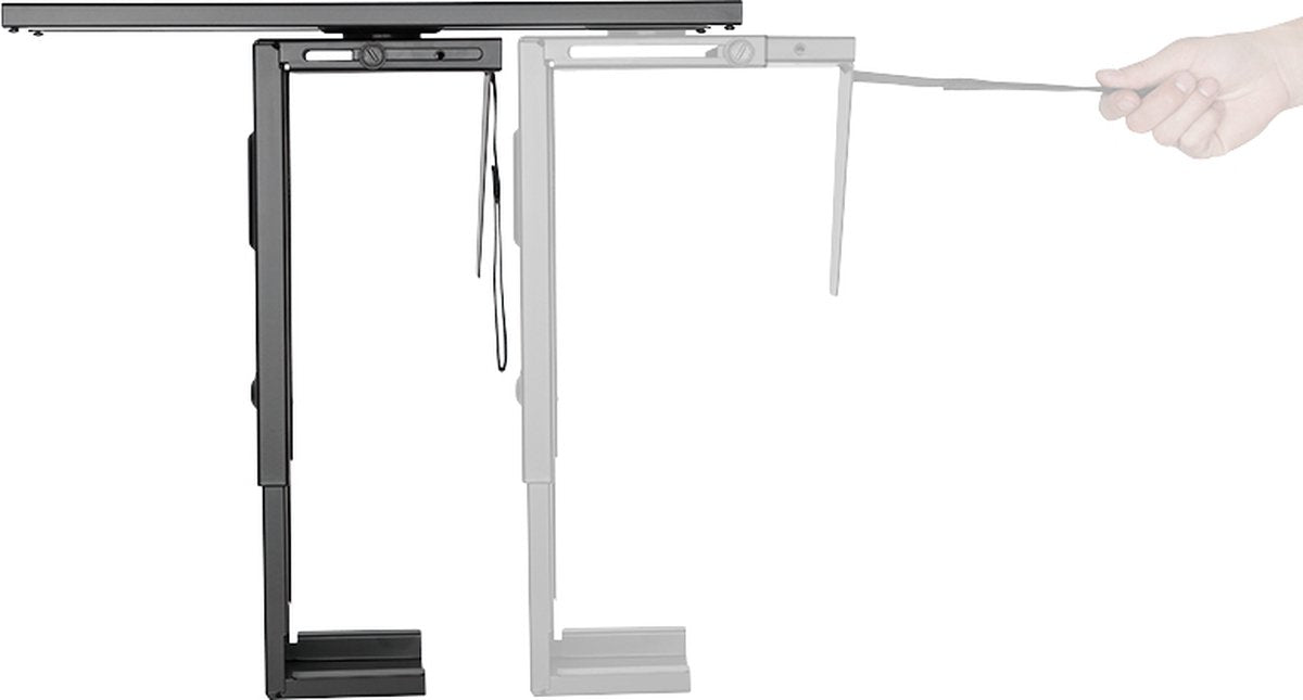 Logilink eo0004 CPU-Halter Tisch-CPU-Halter schwarz
