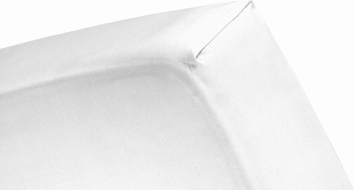 Cinderella Spannbettlaken - Jersey - auch für Boxspring geeignet - 90x200 cm - bis 25 cm - weiß