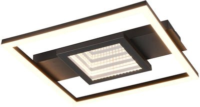 Rl Live Your Light Reality Wheeler - Deckenleuchte - Schwarz matt - inkl. 1x SMD 16 W - Wandmontage