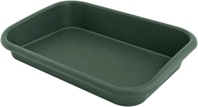 Elho Green Basics Gartentablett 60 – drinnen und draußen – Anbau und Ernte – ø 58,5 x H 11,0 cm – blattgrün