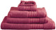 Transparentes Set mit 3 Waschlappen von Bedhousehouse – Rot