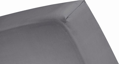 Cinderella-Spannbettlaken - Boxspring-geeignet - Jersey - 80 90x200 cm - bis 25 cm - Anthrazit