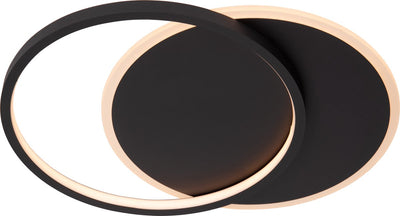 Lucide Axelle - Deckenleuchte (Deckenleuchte) - ø 29,5 cm - LED 3 Stufendimmung - 1x24w 2700k - schwarz
