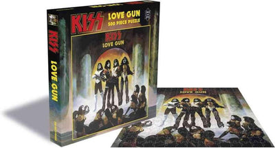 Plastikkopfkuss - Love Gun - Puzzle - 500 Puzzleteile