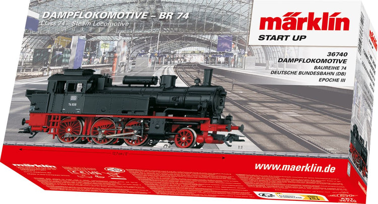 Märklin nimmt die Tenderlokomotive Baureihe 74 in Betrieb