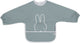 Jollein x Miffy – wasserdichtes Baby-Lätzchen mit Ärmel – Miffy Peekaboo Sea Green