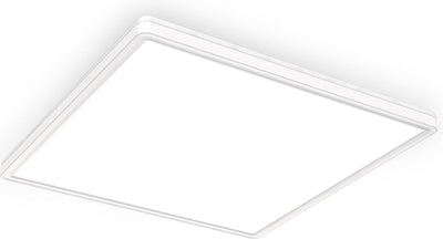 Briloner b.k.licht - LED Deckenleuchte - dimmbar - Deckenleuchte mit indirektem Licht - neutralweißes Licht 4.000k - 3.000lm - 22w - 42x42cm