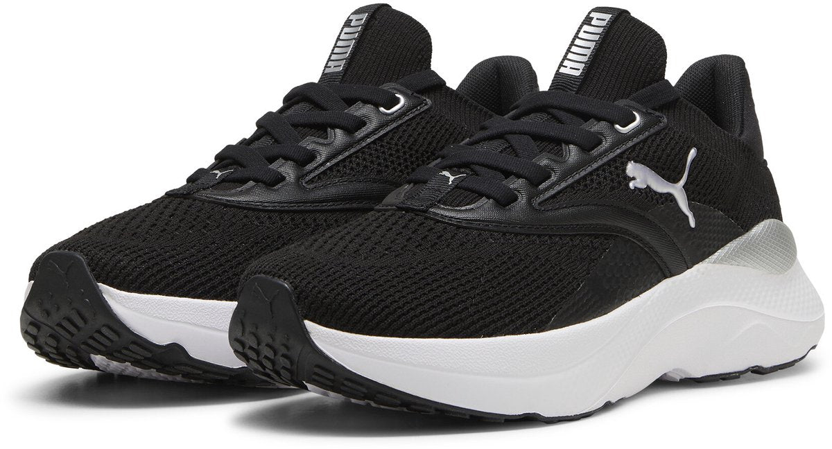 Puma Softride Mayve Wn's Damen-Sportschuhe – Schwarz-Weiß