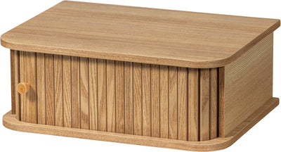 Woood Jena hängender Nachttisch – links rechts – Natur – Holz