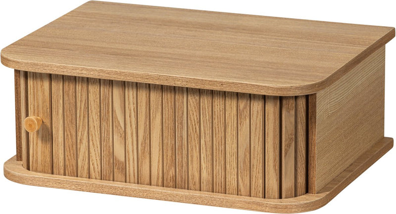 Woood Jena hängender Nachttisch – links rechts – Natur – Holz