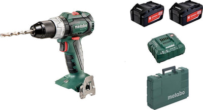 Akku-Bohrschrauber Metabo BS 18 LT BL – 18V – bürstenlos – 60 nm – inklusive 2x 4,0 Ah Akkus, Ladegerät und Koffer