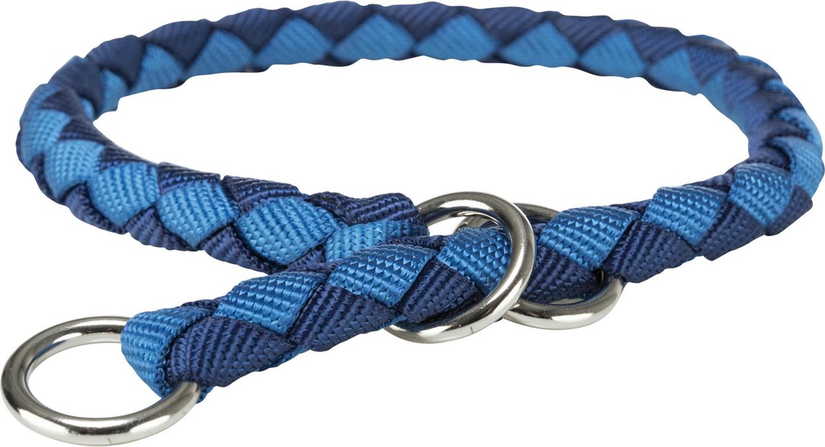 Trixie Cavo Anti-Pull-Halsband Indigo Königsblau M-L