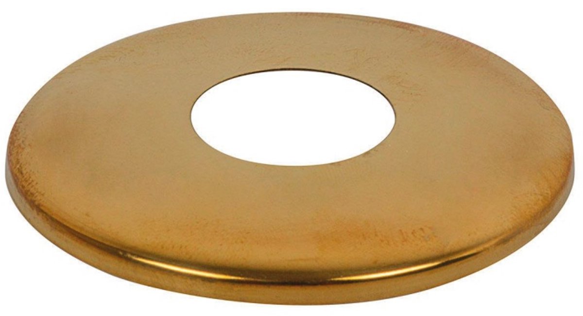 Kirchhoff MS Hahnrosette - poliert - 1 2 x 60 mm x 5 mm