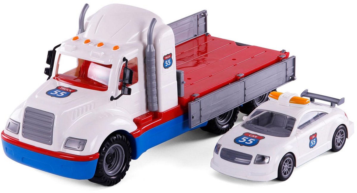 Cavallino Toys Cavallino Route 55 Torpedo -LKW mit Auto