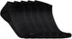 Craft Active Footies 5er-Pack Unisex-Sportsocken – Schwarz