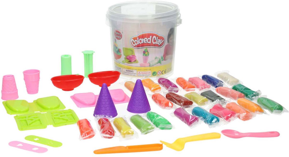 Tonset in Eiscreme-Aufbewahrungsbox – 24 Tonfarben
