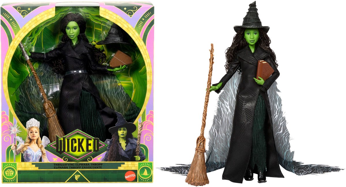 Mattel Wicked: Für gute Puppen mit aufregenden Elphaba-Thropp-Puppen