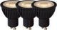 Lucide mr16 – LED-Lampe – ø 5 cm – LED dimmbar – GU10 – 3 x 5 W 3000 K – Schwarz – 3er-Set