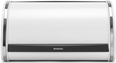 Brabantia Brotkasten – mit Schiebedeckel – mittelgroß – Weiß