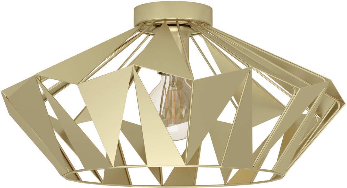 Eglo Carlton Deckenleuchte – E27 – ø 47 cm – Gold – Stahl
