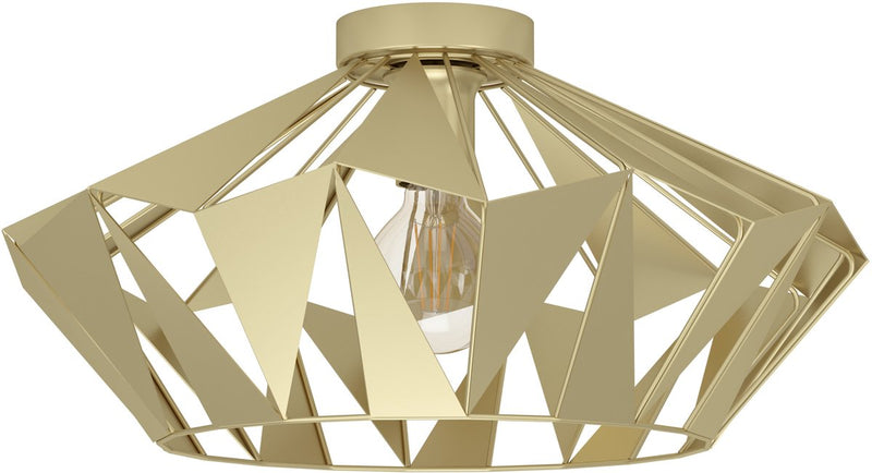 Eglo Carlton Deckenleuchte – E27 – ø 47 cm – Gold – Stahl