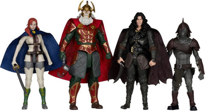Mcfarlane Toys Der Herr der Ringe: Der Krieg der Rohirrim Actionfiguren 4er-Pack 10 cm große Actionfiguren