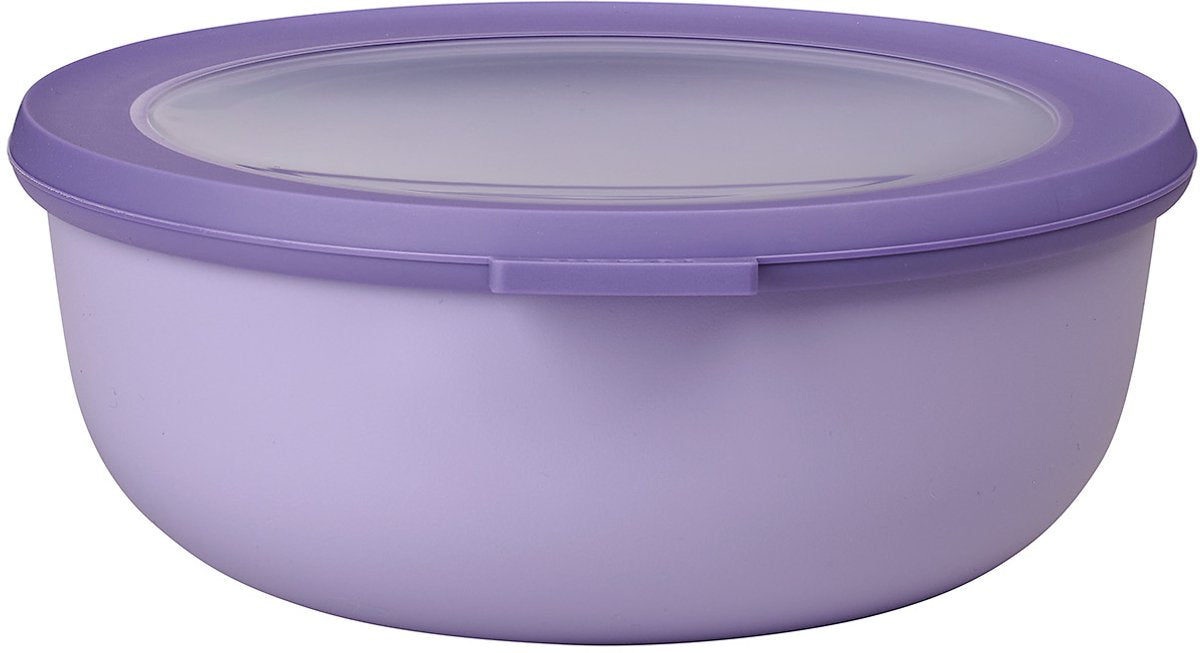 Mepal – Multi-Bowl-Cirqula-Lebensmittelbehälter – 1250 ml – rund – leuchtendes Flieder