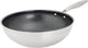 Gemütliche trendige Hexapro-Wok-Pfanne – ø28x9cm – PFAS-frei – Induktions-Wok-Pfanne – ofenfest bis 200°C – schnelles Erhitzen – ohne Deckel – silbergrau