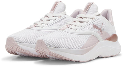Puma Softride Mayve Wn's Damen-Sportschuhe – Federgrau-Mauve-Nebel-Roségold