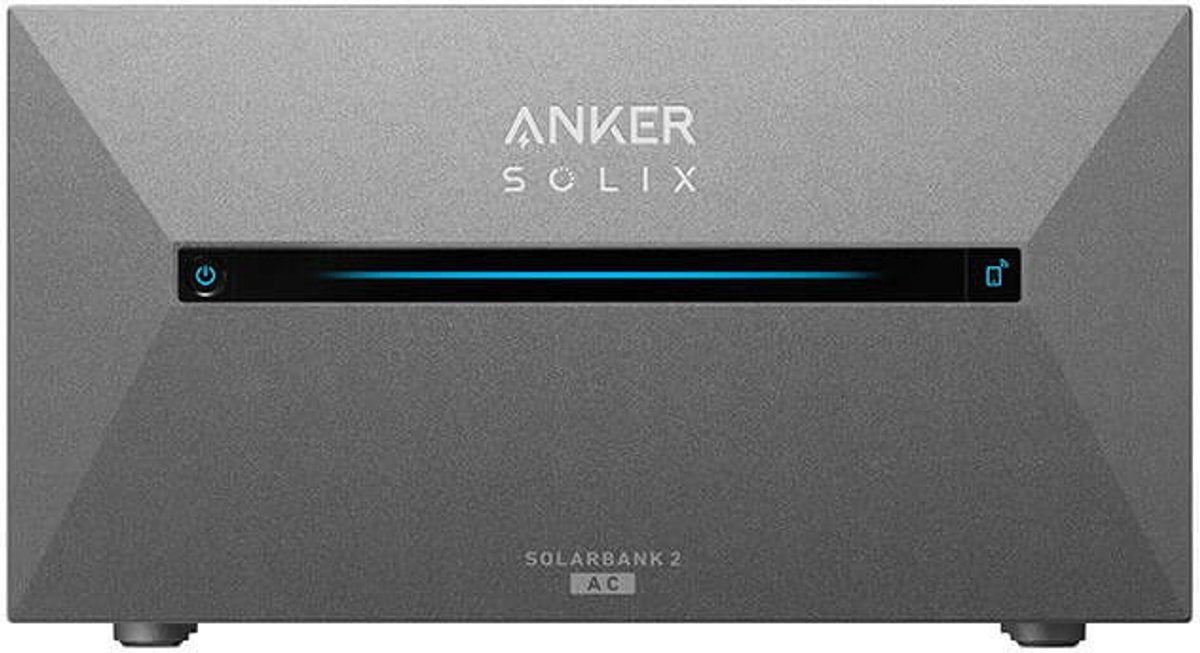 Anker Solix Solarbank 2 E1600 – 1.600 Wh – Heimbatterie für Solarmodule – Heimbatterie mit Stecker – Plug and Play