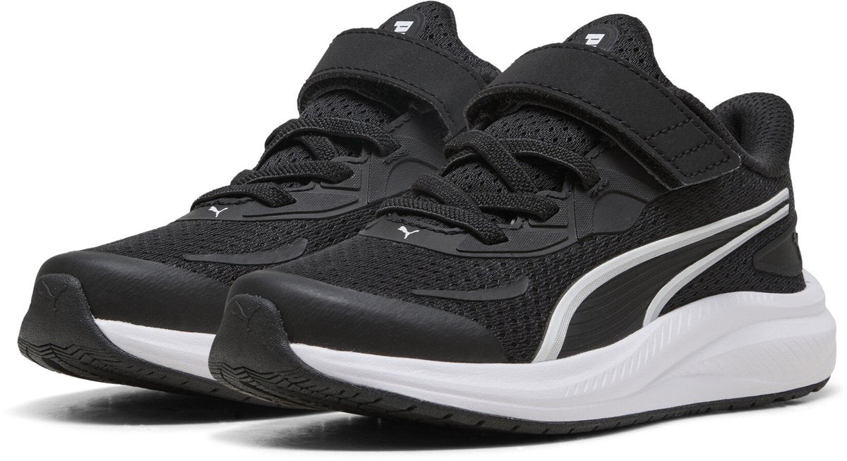 Puma Skyrocket 2 AC+ PS Unisex-Sportschuhe - Schwarz-Weiß-Silber