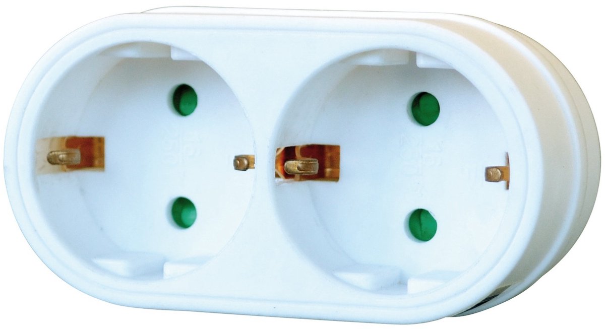 Brennerstuhl Schuko-Adapterstecker 2 - 1508180