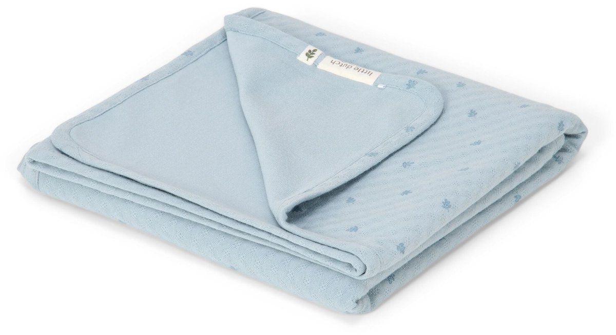 Little Dutch Kinderbettdecke – Blau – Essentials