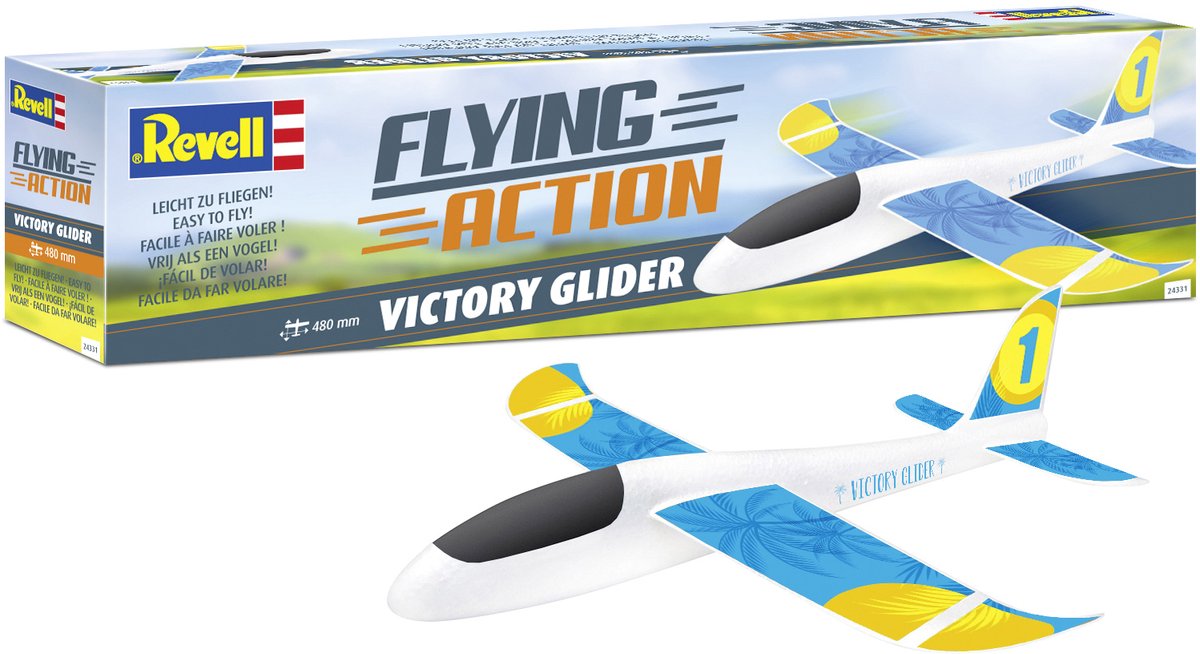 Revell Modellbausatz - Flug-Action - Victory-Segelflugzeug