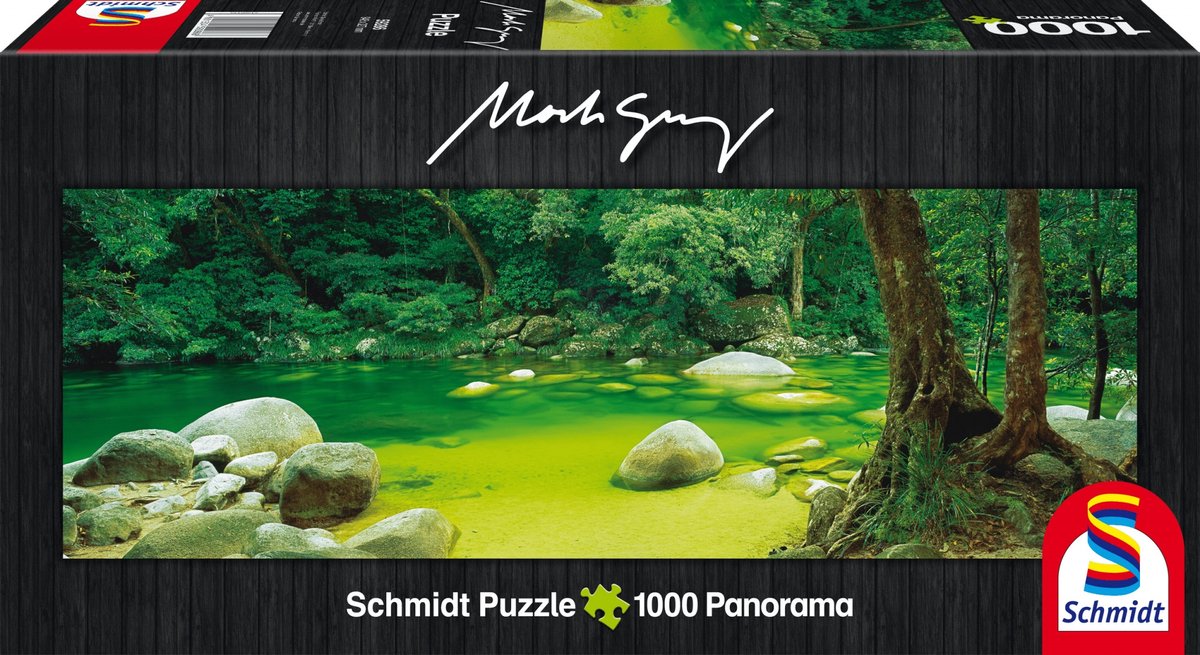 Schmidt Puzzle Schmidt Puzzle - Moosmannschlucht - Panorama - 1000 Teile
