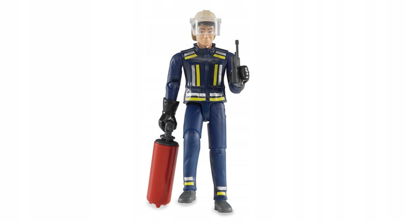 BRUDER BWWORLD FIREMAN mit Accessoires