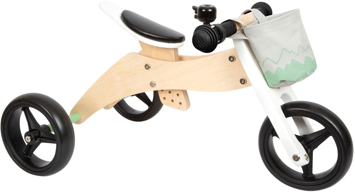 Kleiner Fuß - Holztraining Dreirad Balance Bike 2in1 Saliege Club