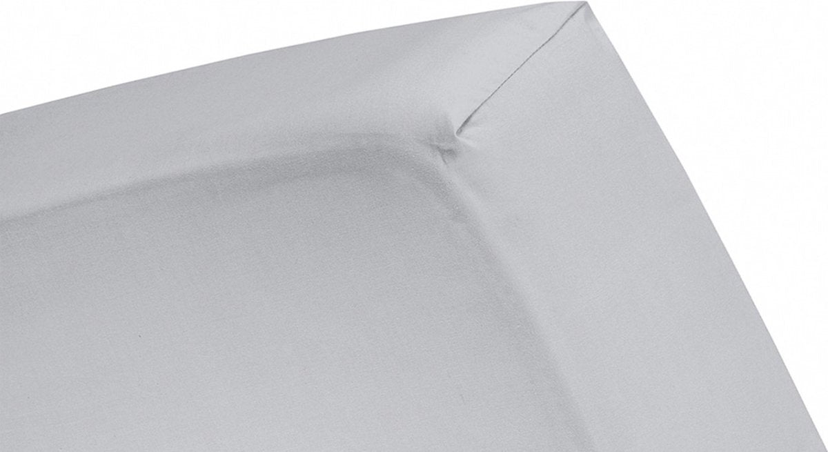 Cinderella - Spannbettlaken (bis 25 cm) - Jersey - 200x200 cm - Hellgrau